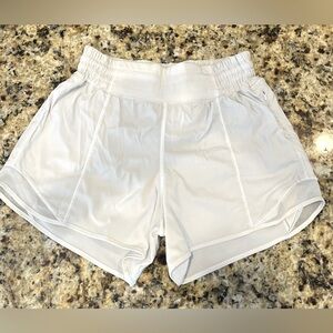 Lululemon white shorts size 4